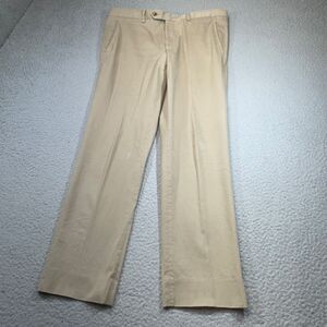 Peter Millar Pants‎ Men 34x28 Beige Chinos Performance Stretch Crown Golf Casual